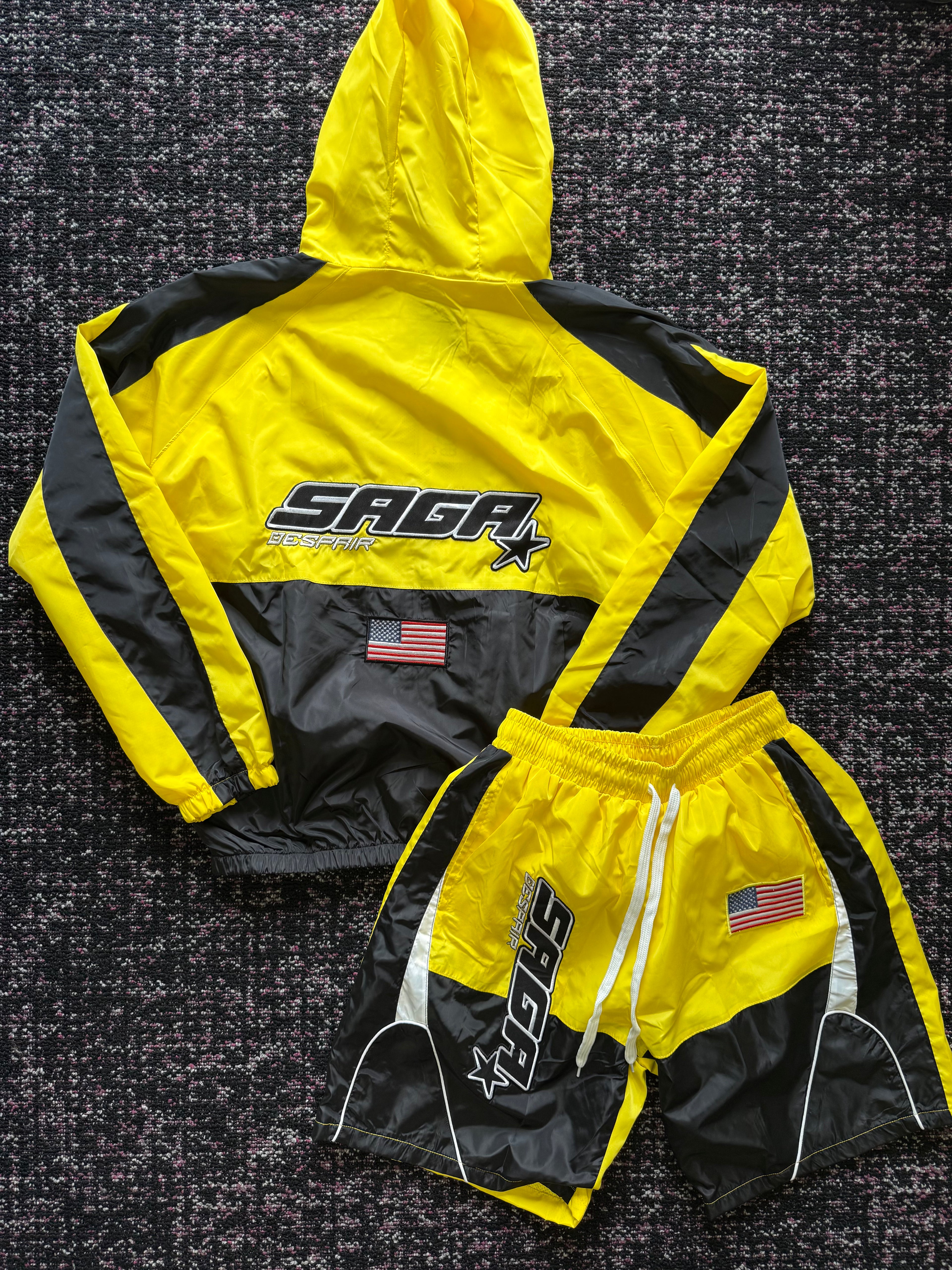 Sadboy Saga Yellow Black Nylon