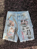 Krazy Ambition World Graffiti Shorts