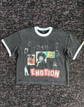 Mixed Emotion Black Static Tee