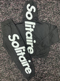 Solitaire Black White Sweat Suit