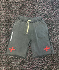 Krazy Ambition Black Red Shorts