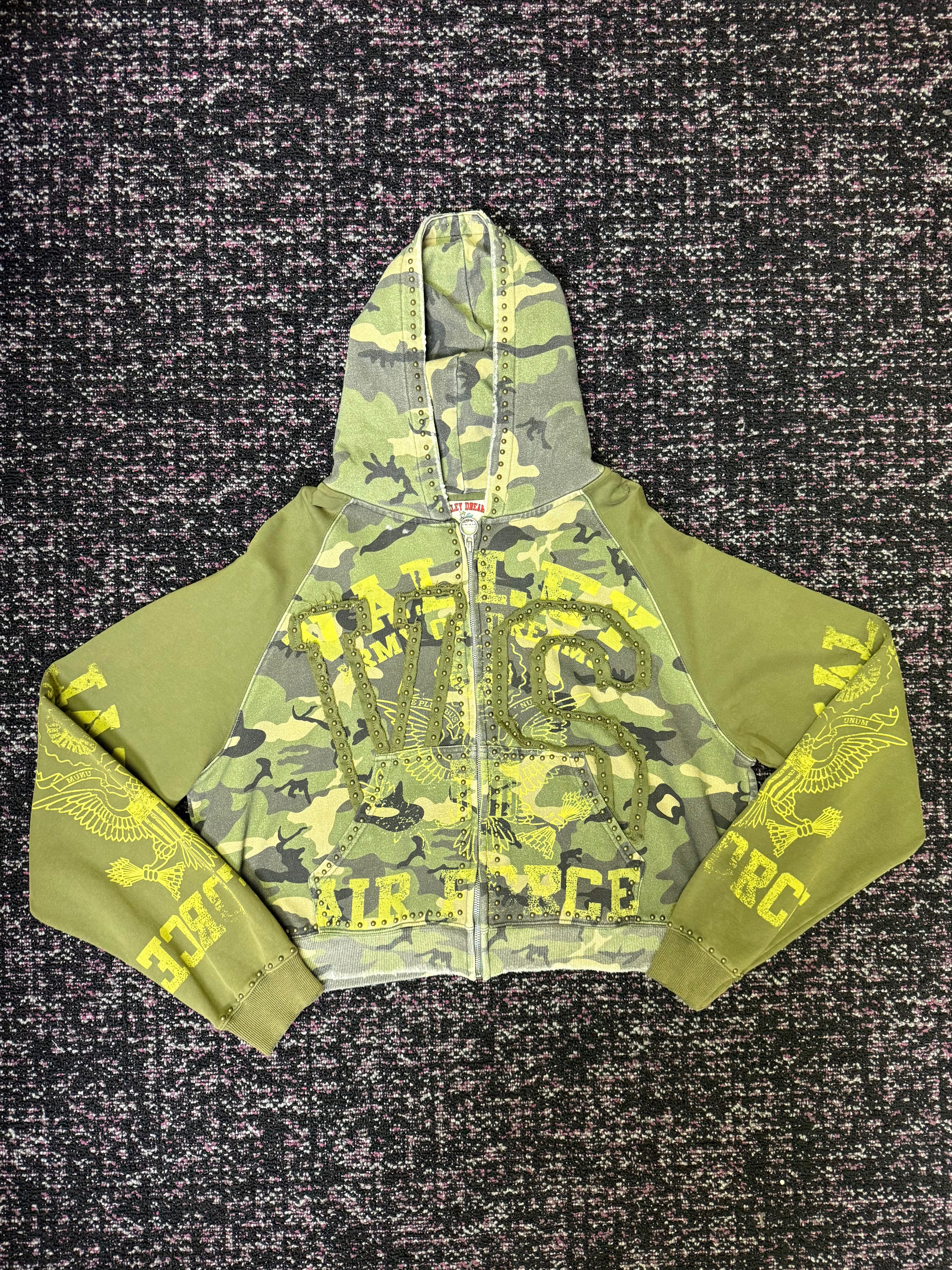 Vale Forever Camo Terrain Zip Up