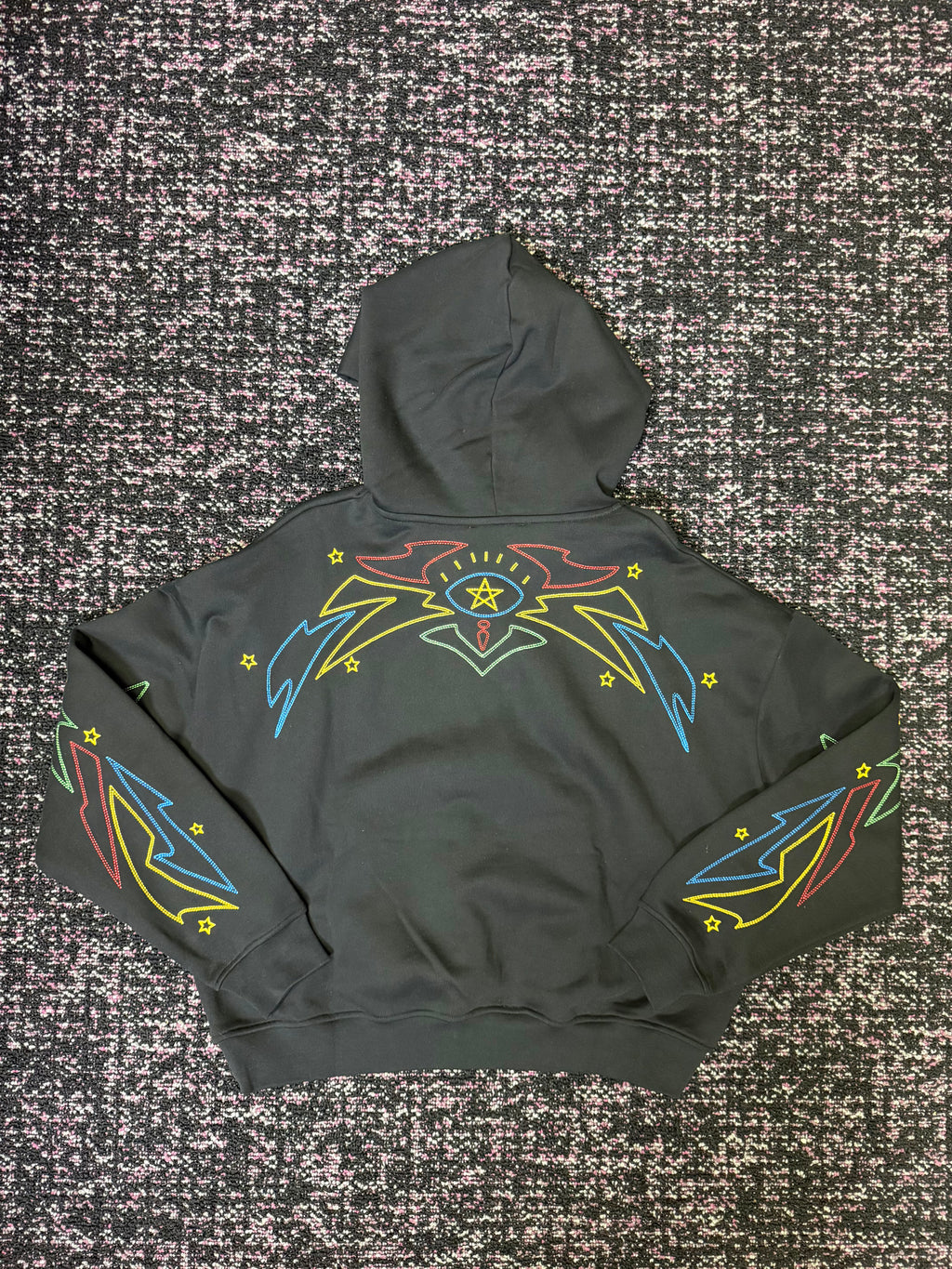 Visionary Art Multi Color Hoodie