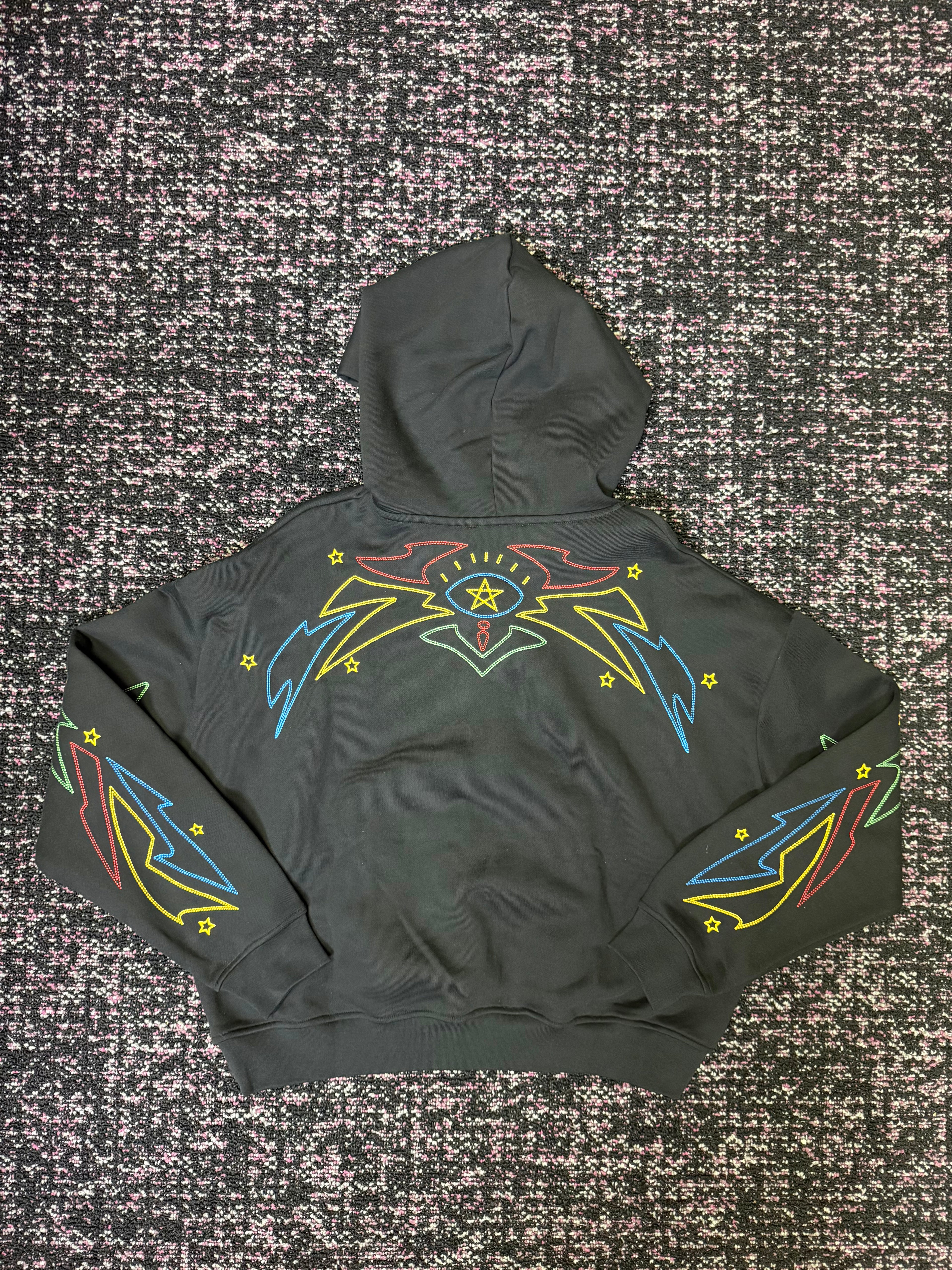 Visionary Art Multi Color Hoodie