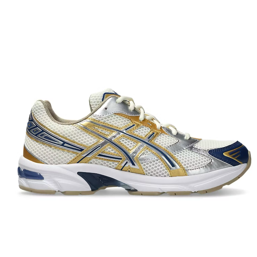 ASIC Gel-1130 Cream Pure Silver Gold Blue