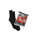 Supreme Hanes Socks (4 Pack) Black