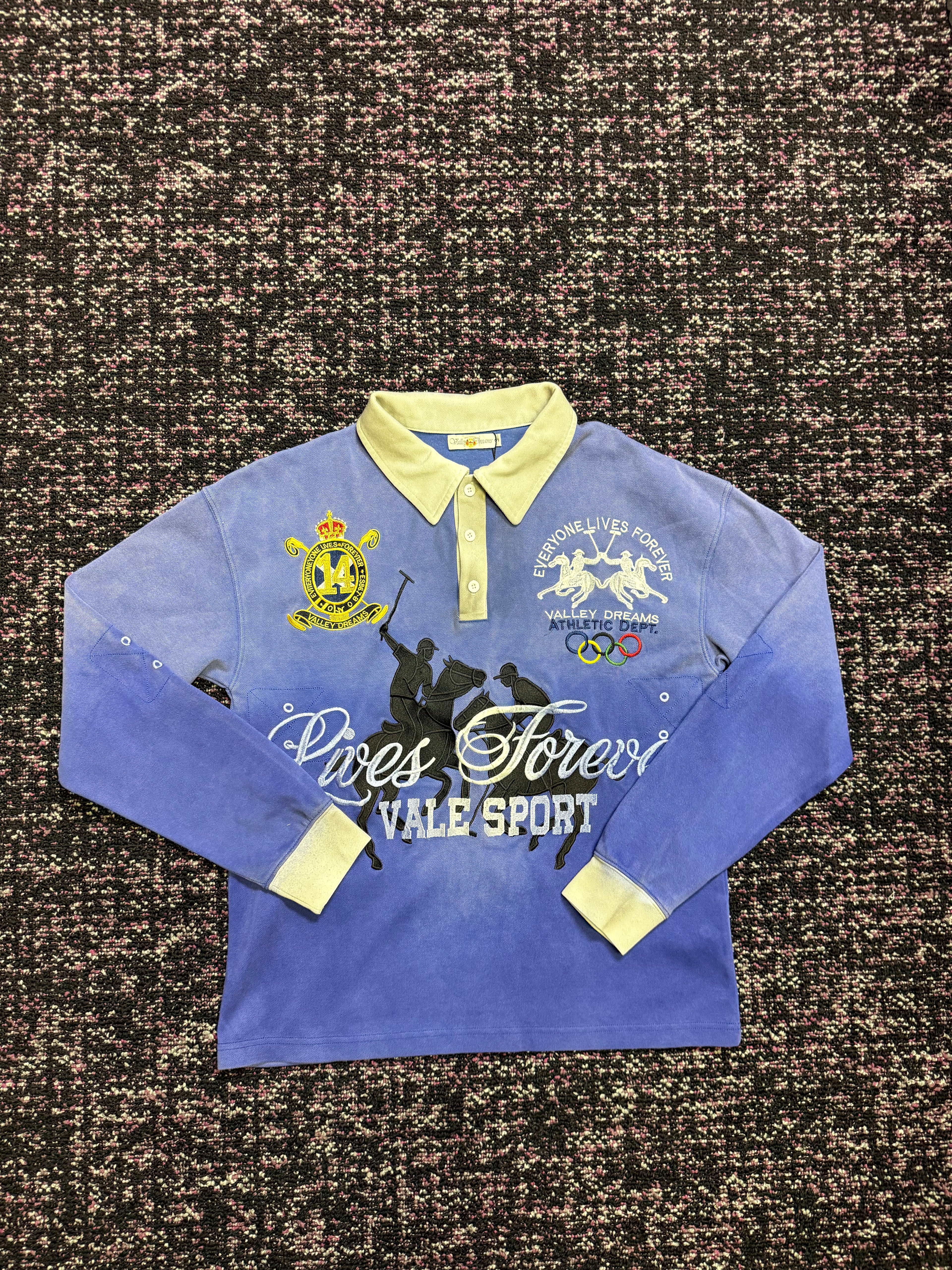 Vale Forever Rugby Blue LS