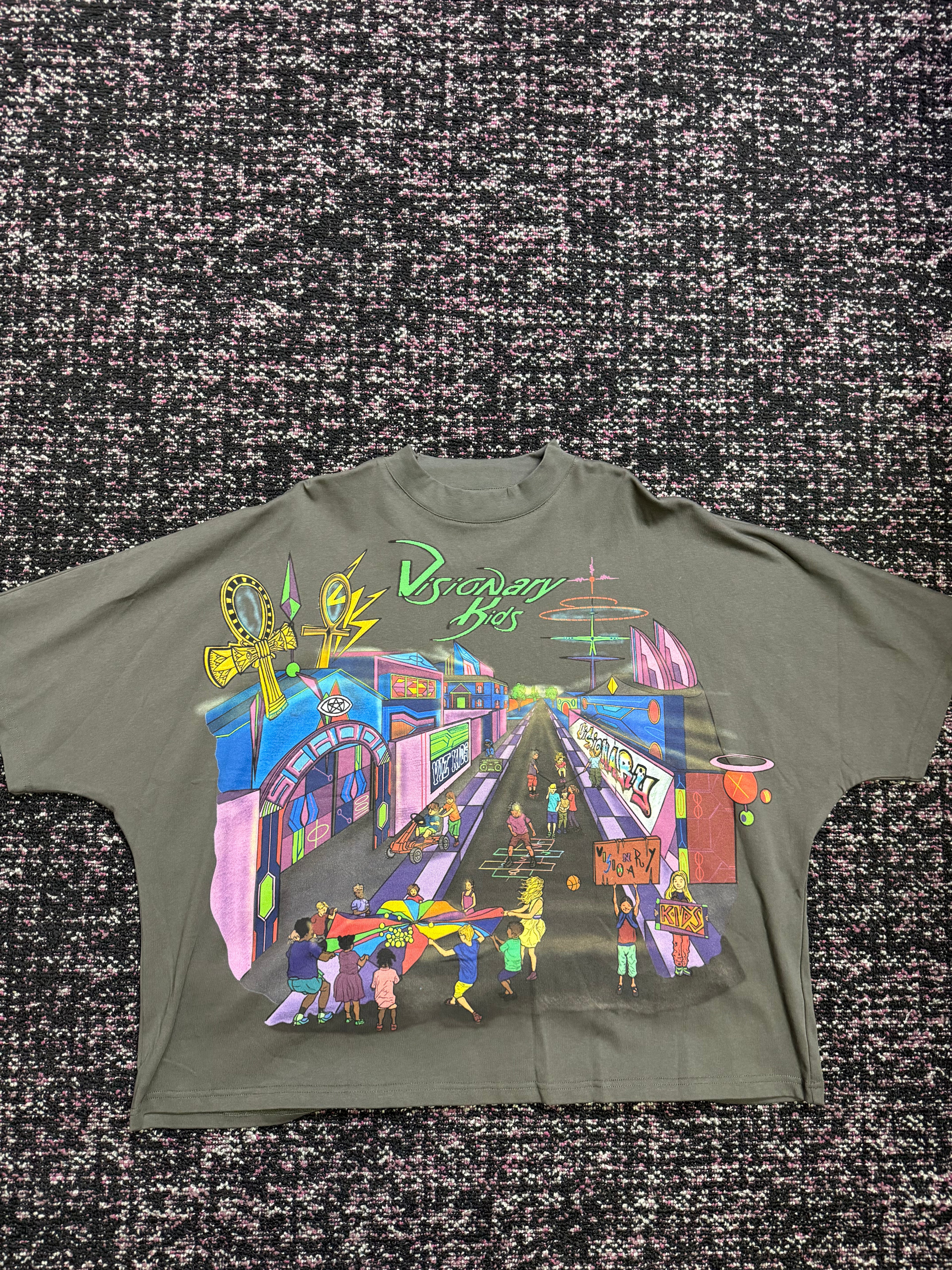 Visionary Kids Tee Grey