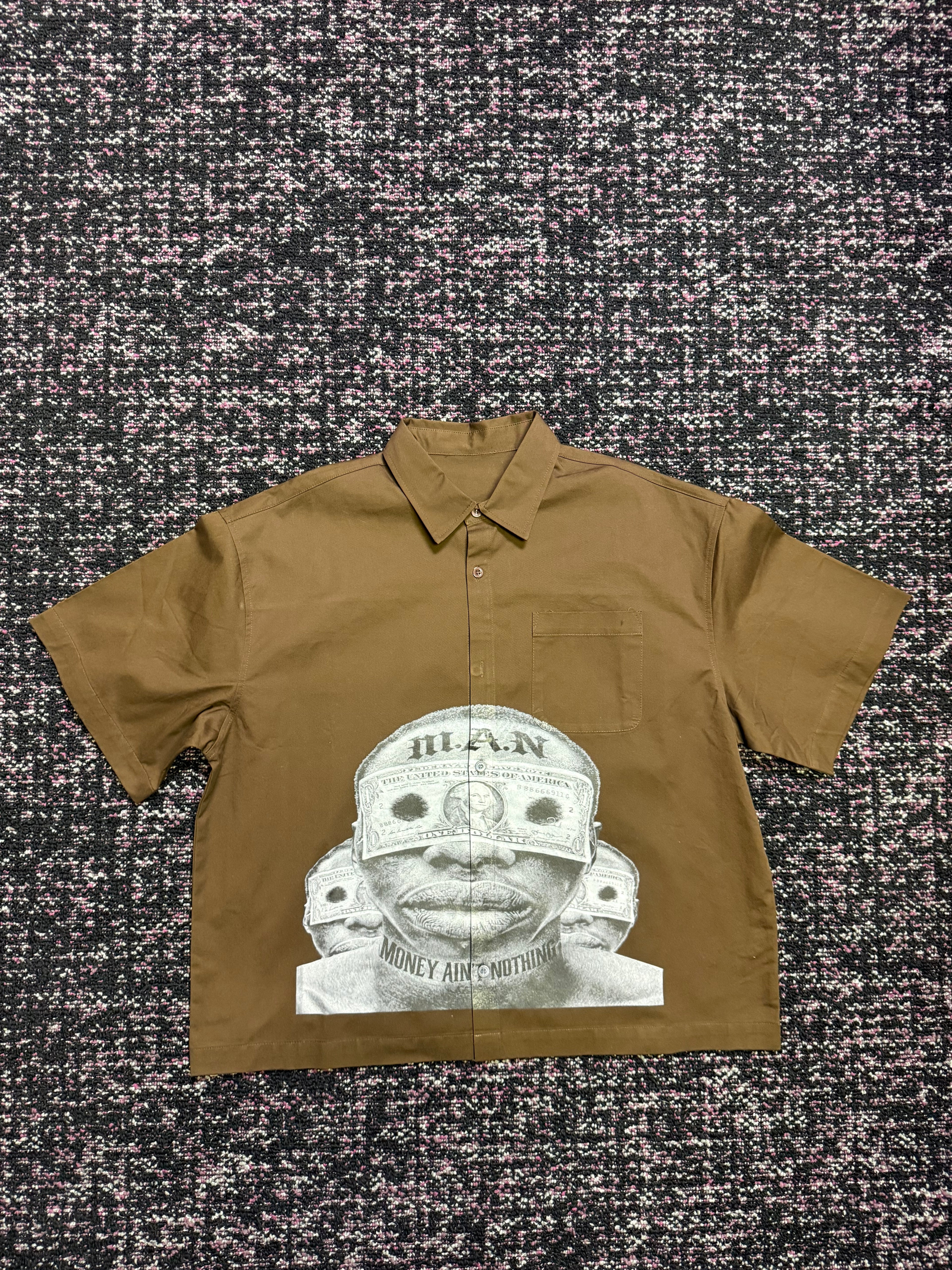 M.A.N Button Up Green