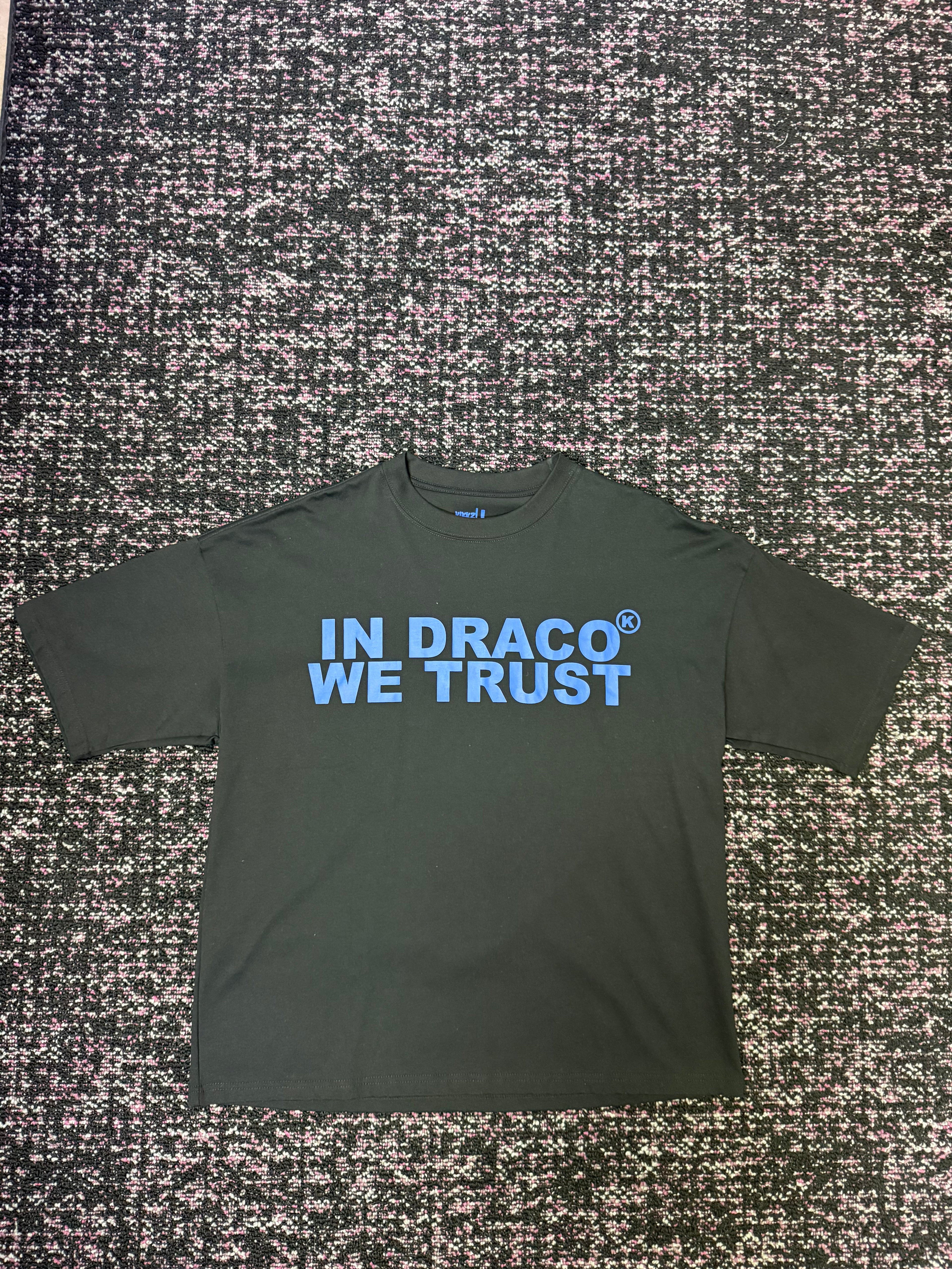 In Draco We Trust Black Tee