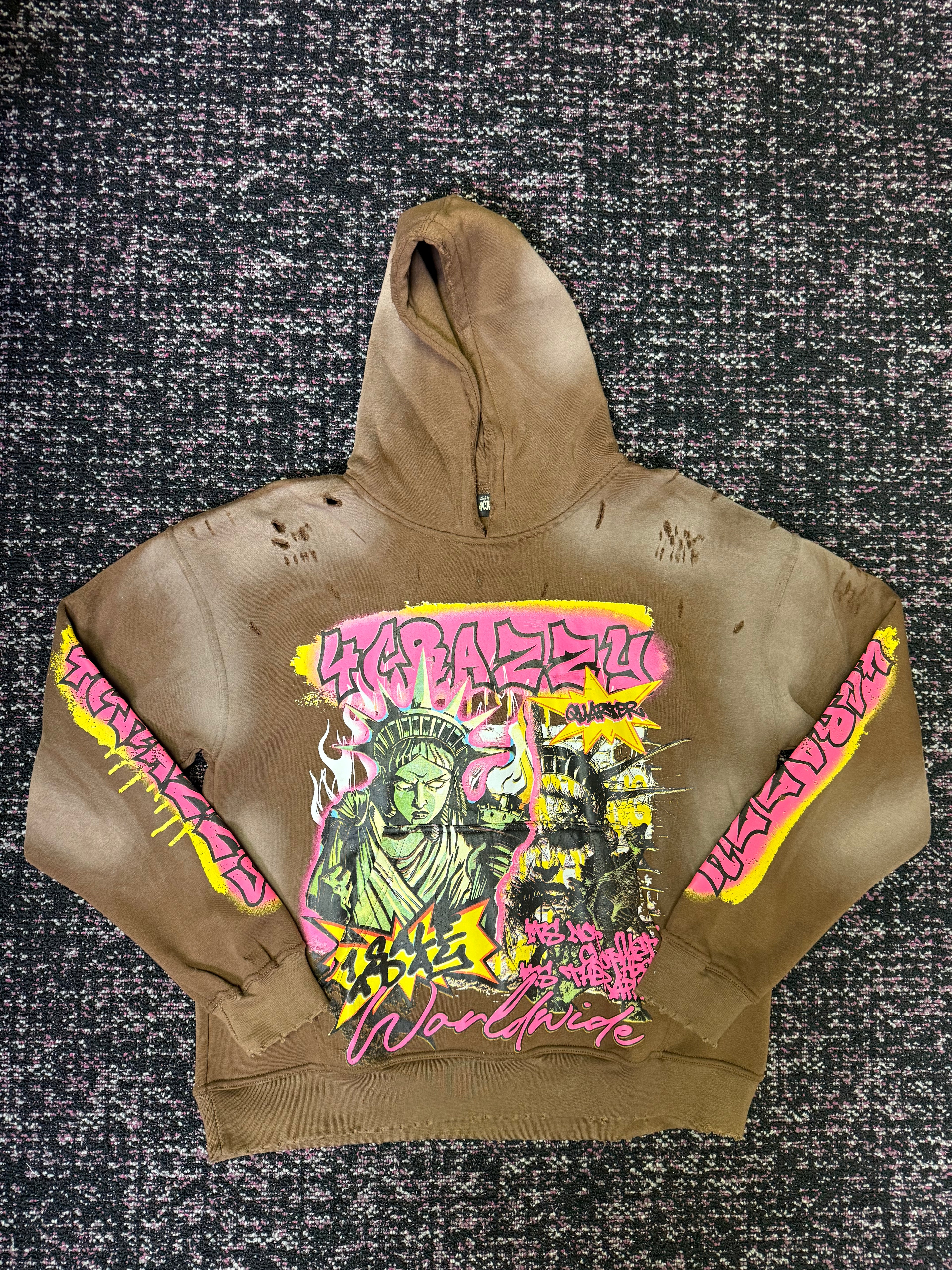 4Crazzy Statue Liberty Hoodie