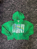 Wockstar Green ID Zip Up