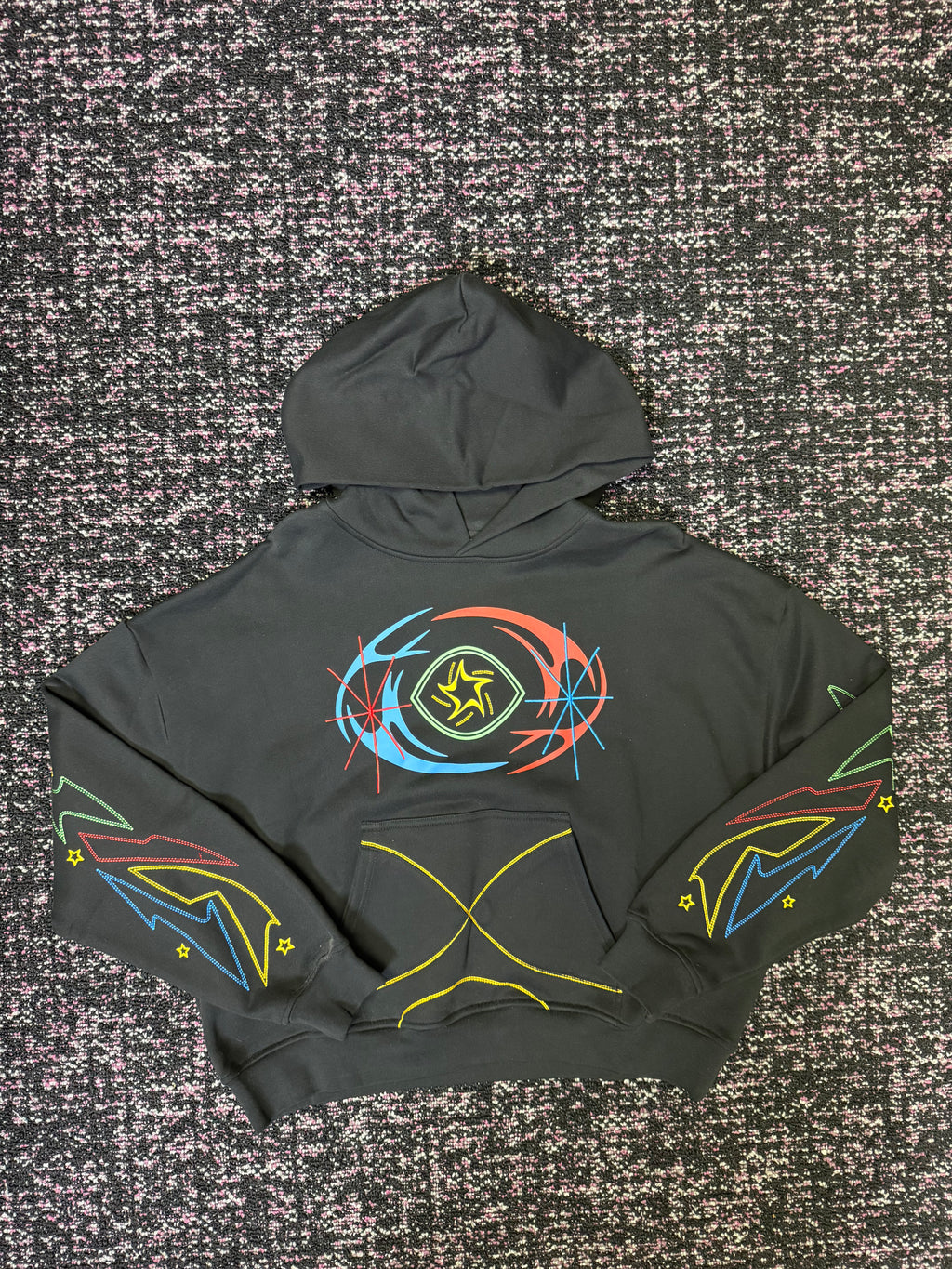 Visionary Art Multi Color Hoodie