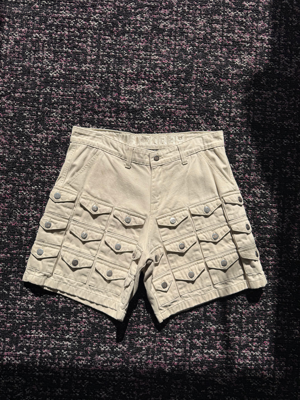 Visionary Art Multi Pockets Jorts