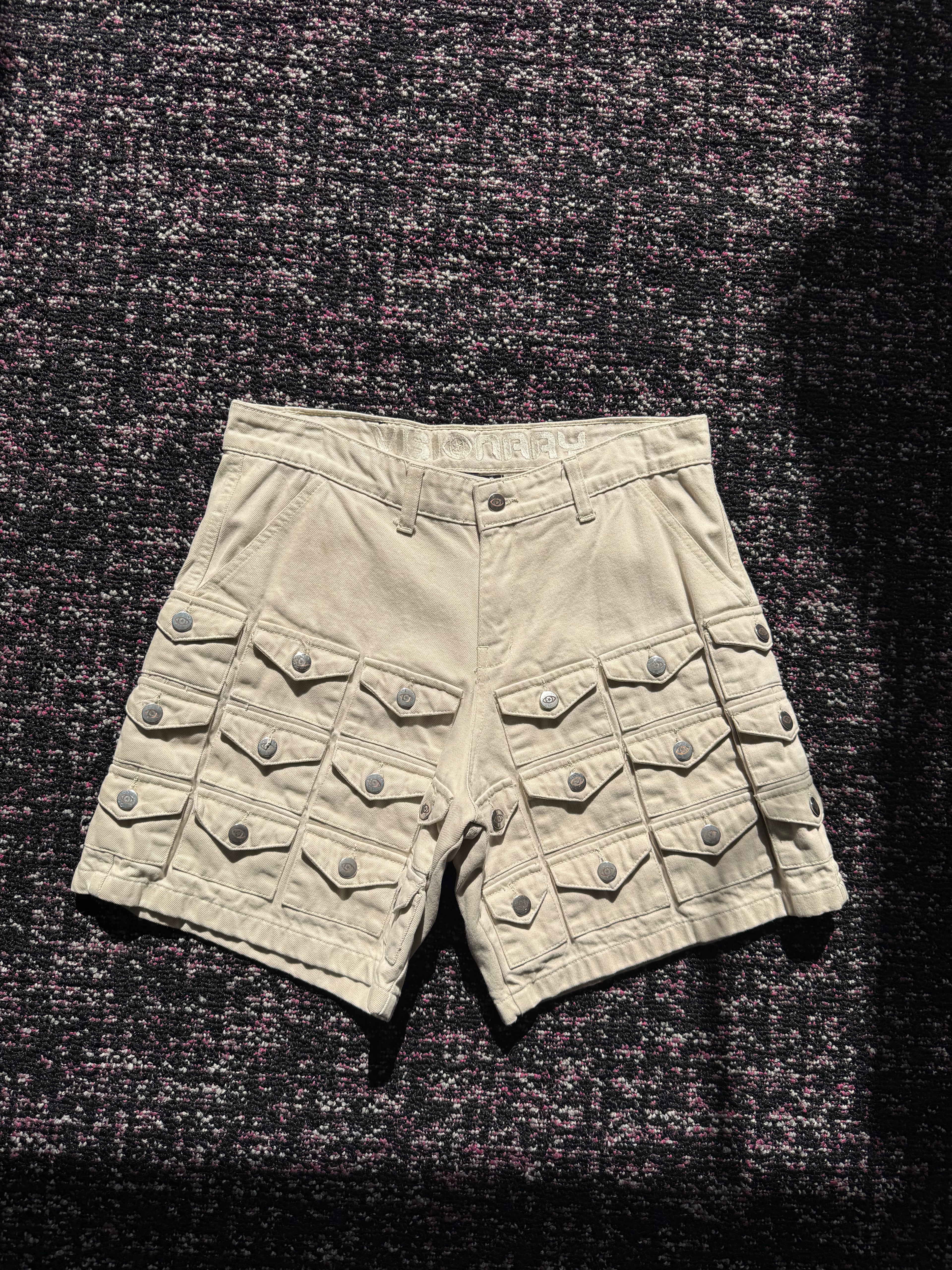 Visionary Art Multi Pockets Jorts
