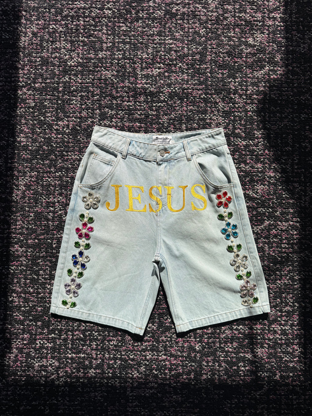 BLESSED Stone Jorts