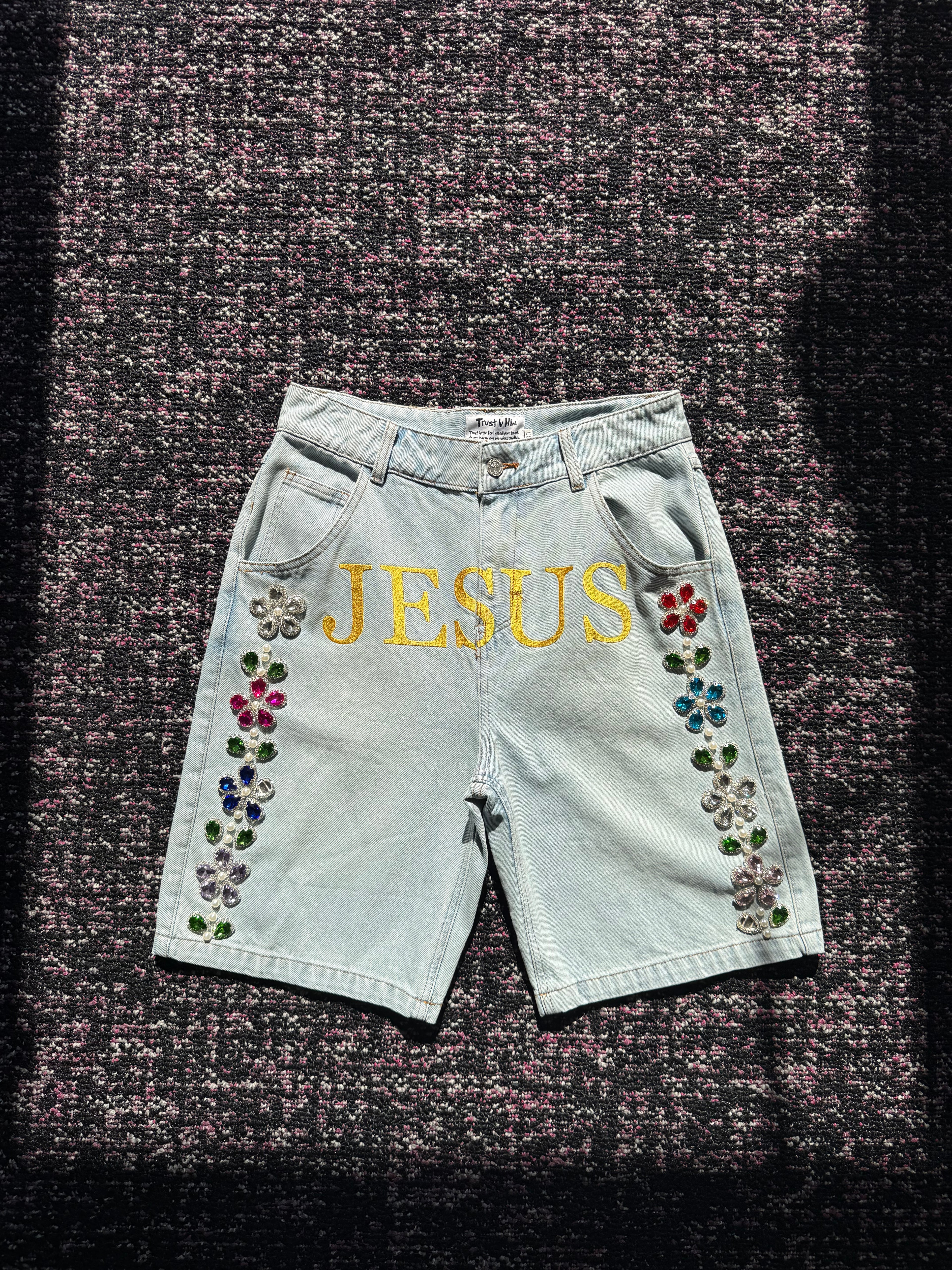 BLESSED Stone Jorts