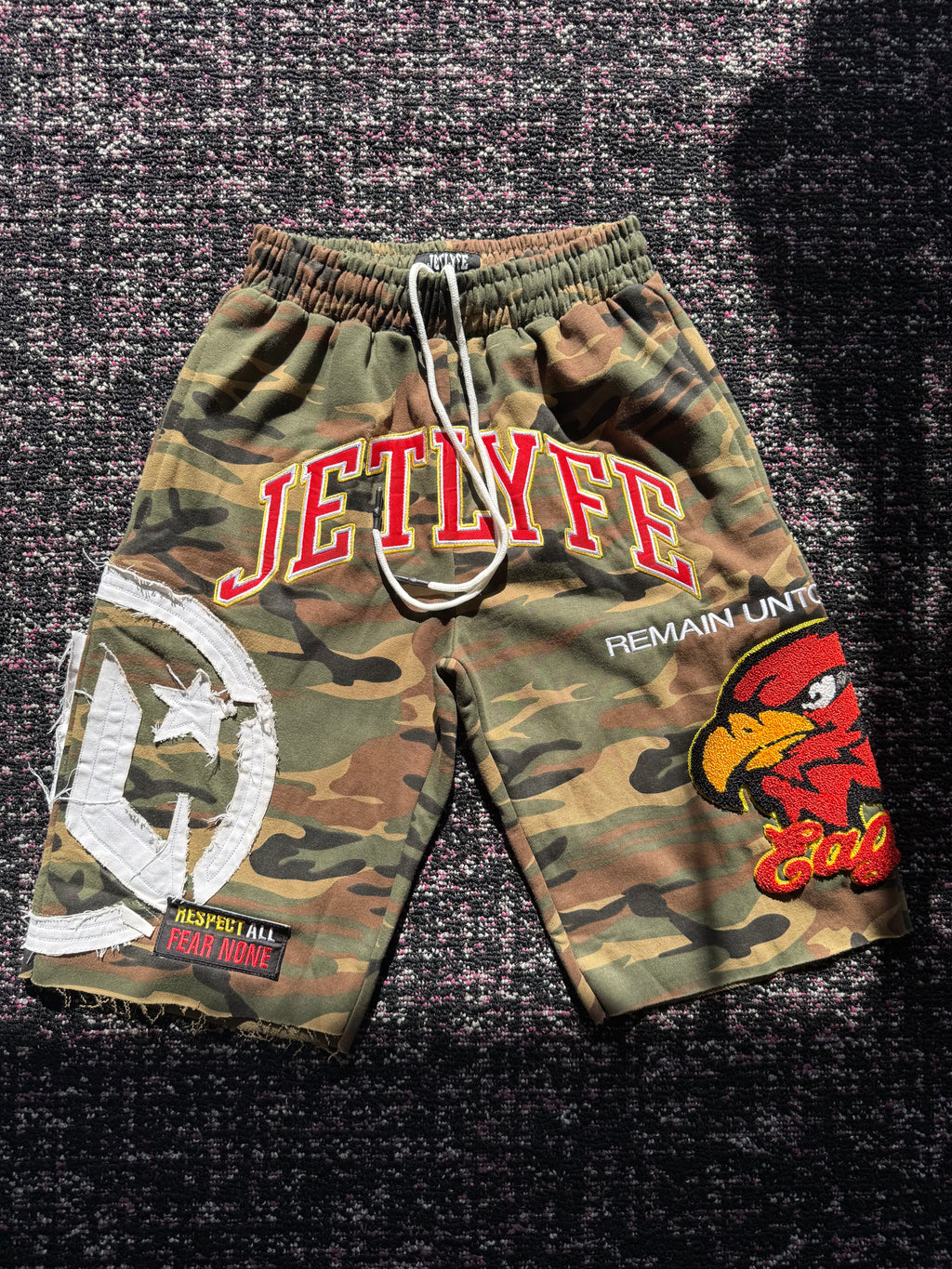 Jetlyfe Co Camo Jorts