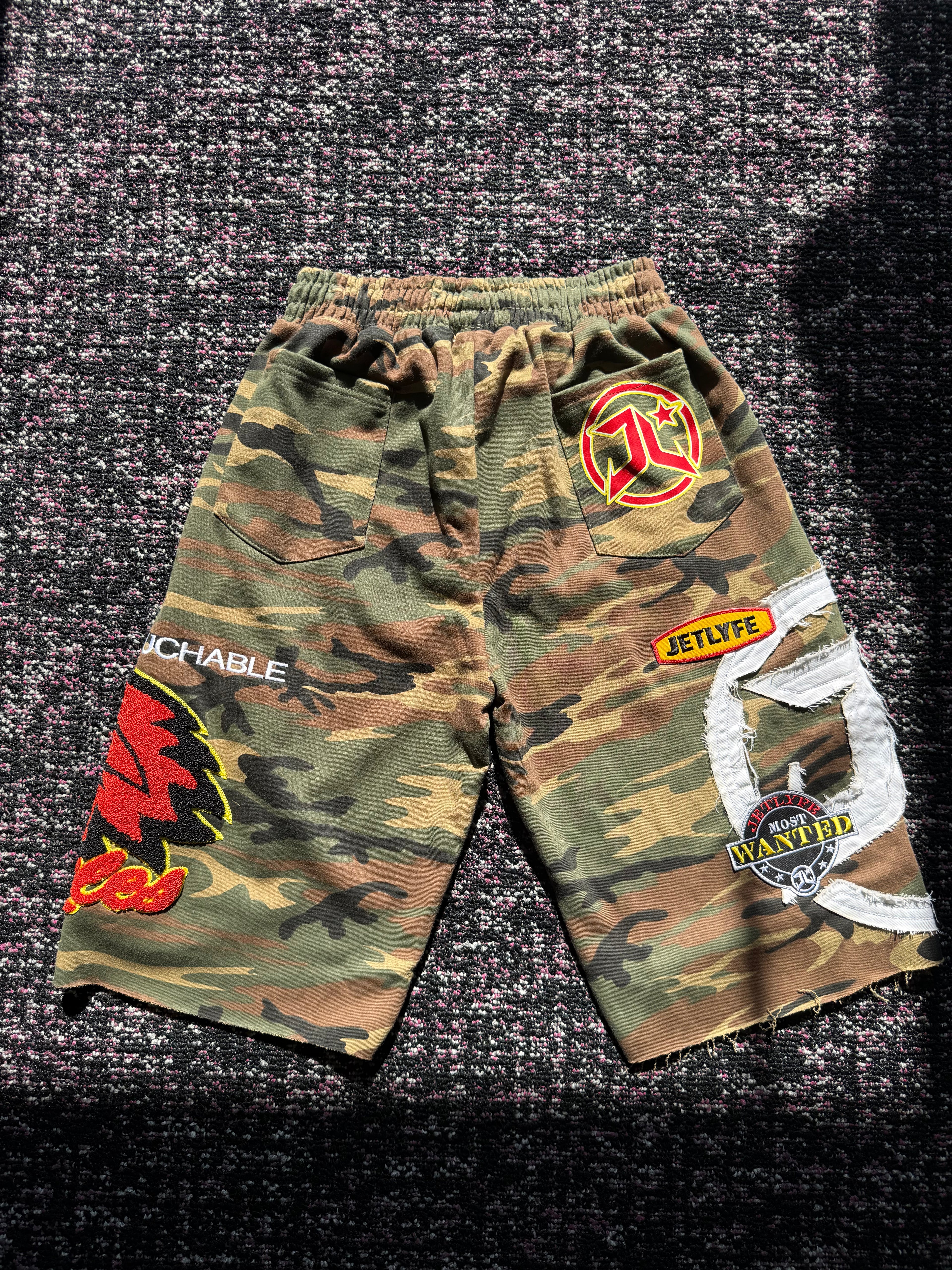 Jetlyfe Co Camo Jorts