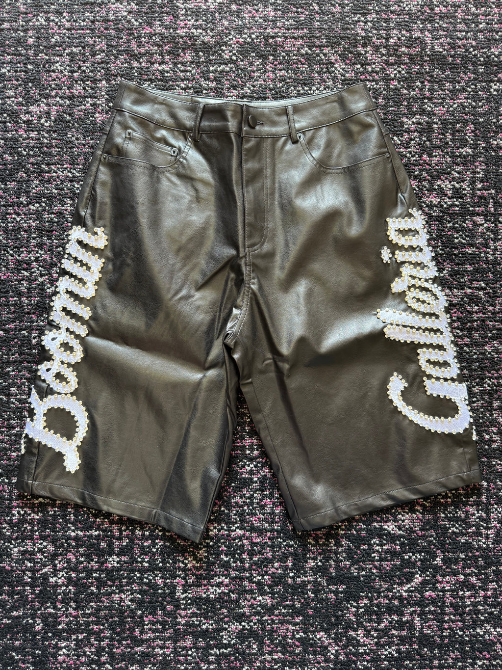 YNB Galleria Leather Jorts