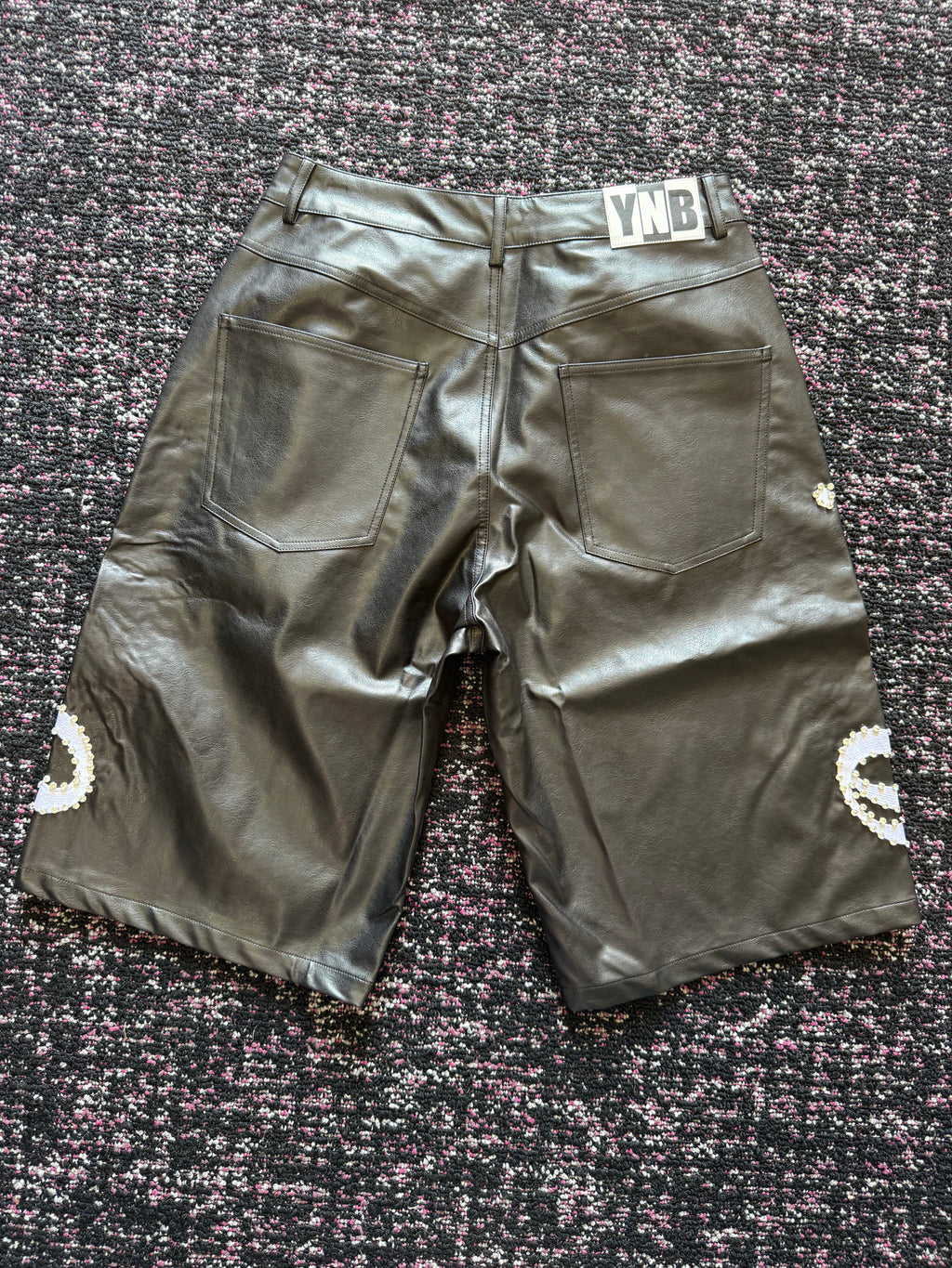 YNB Galleria Leather Jorts