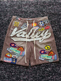 Vale Forever Brown Patch Jorts