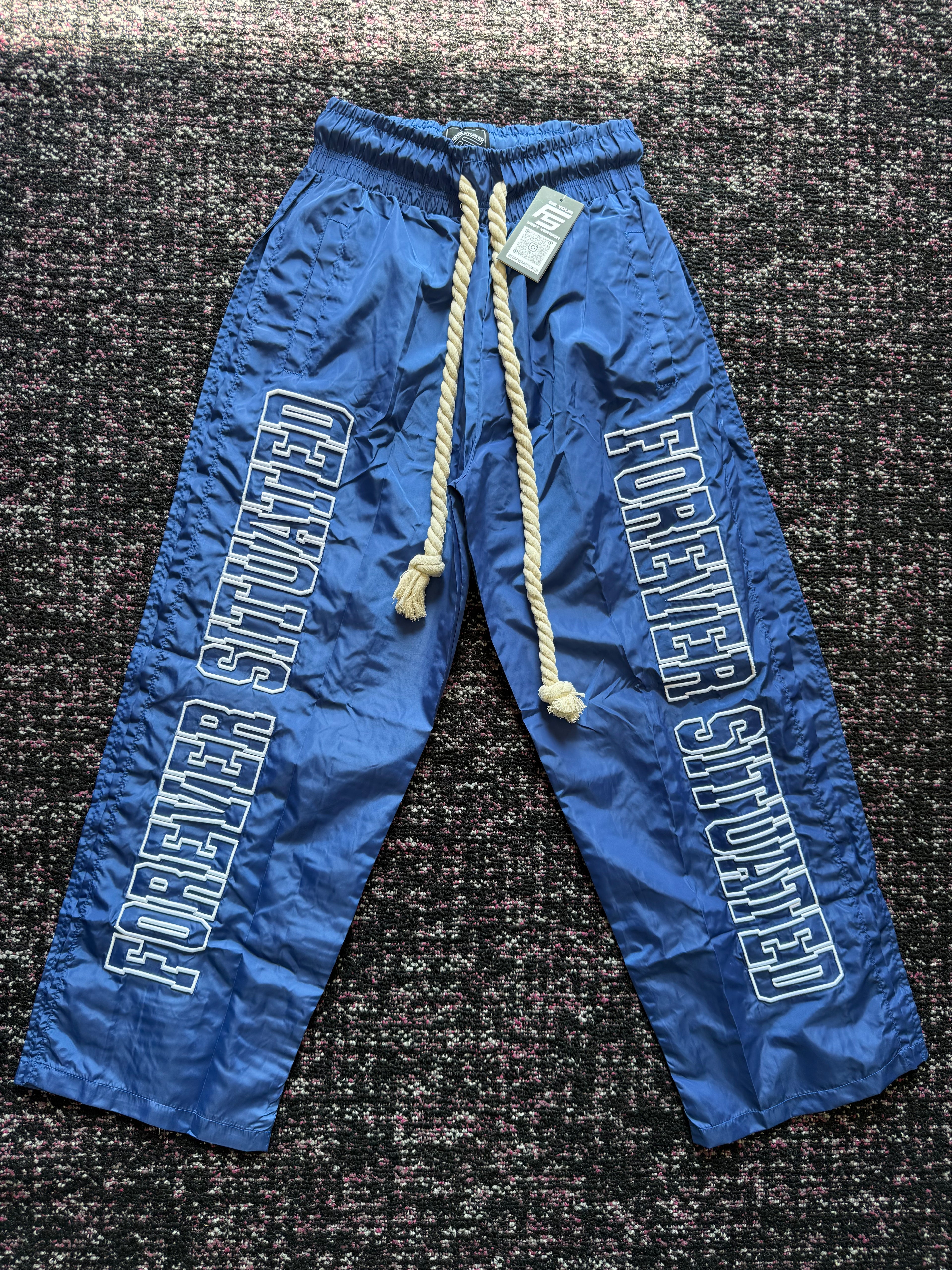 Forever Situated Sweats Blue