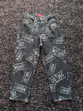 Supreme License Plate Denim