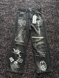 Mixed Emotion Dark Canvas Denim