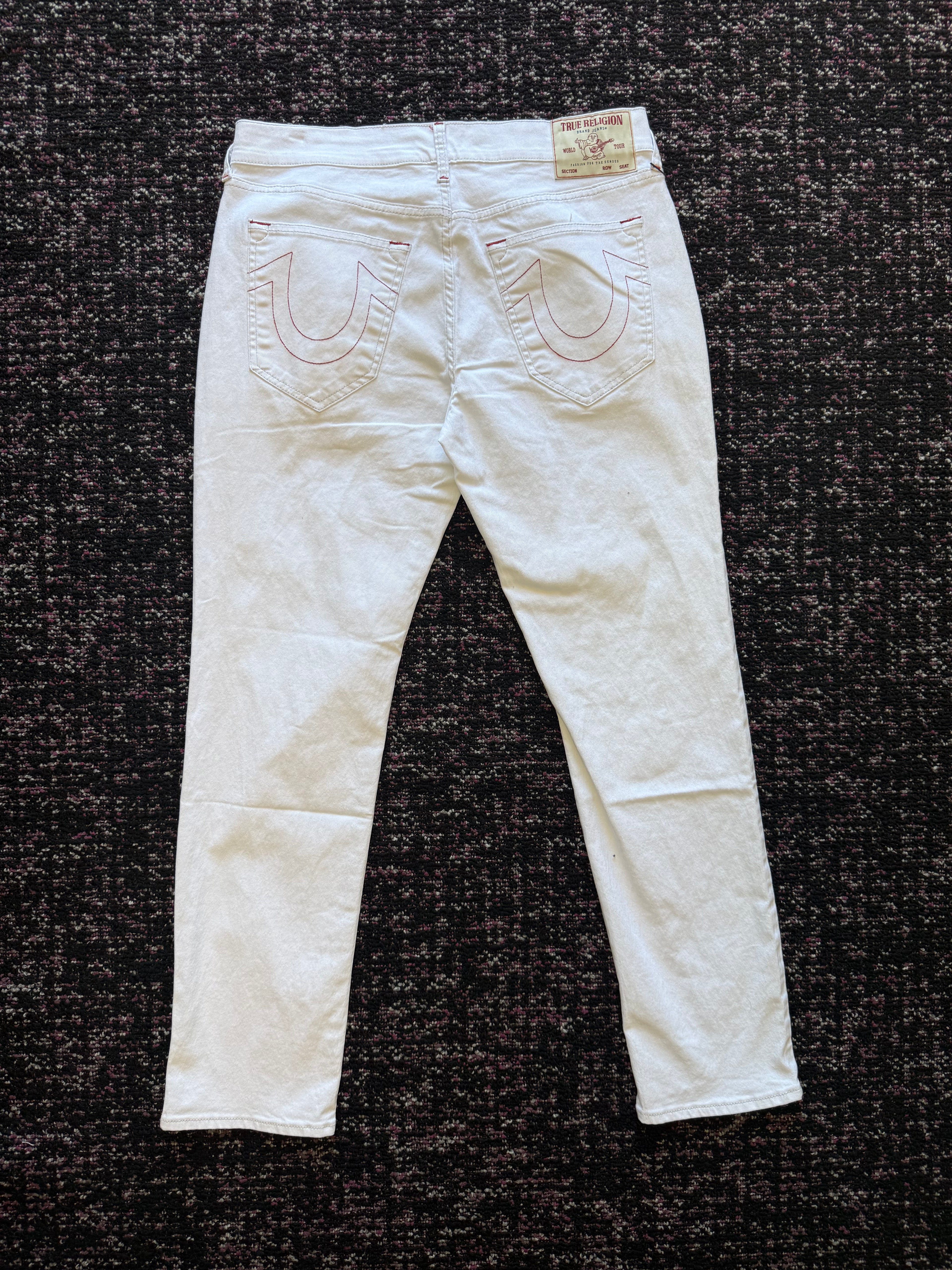 True Religion White Denim