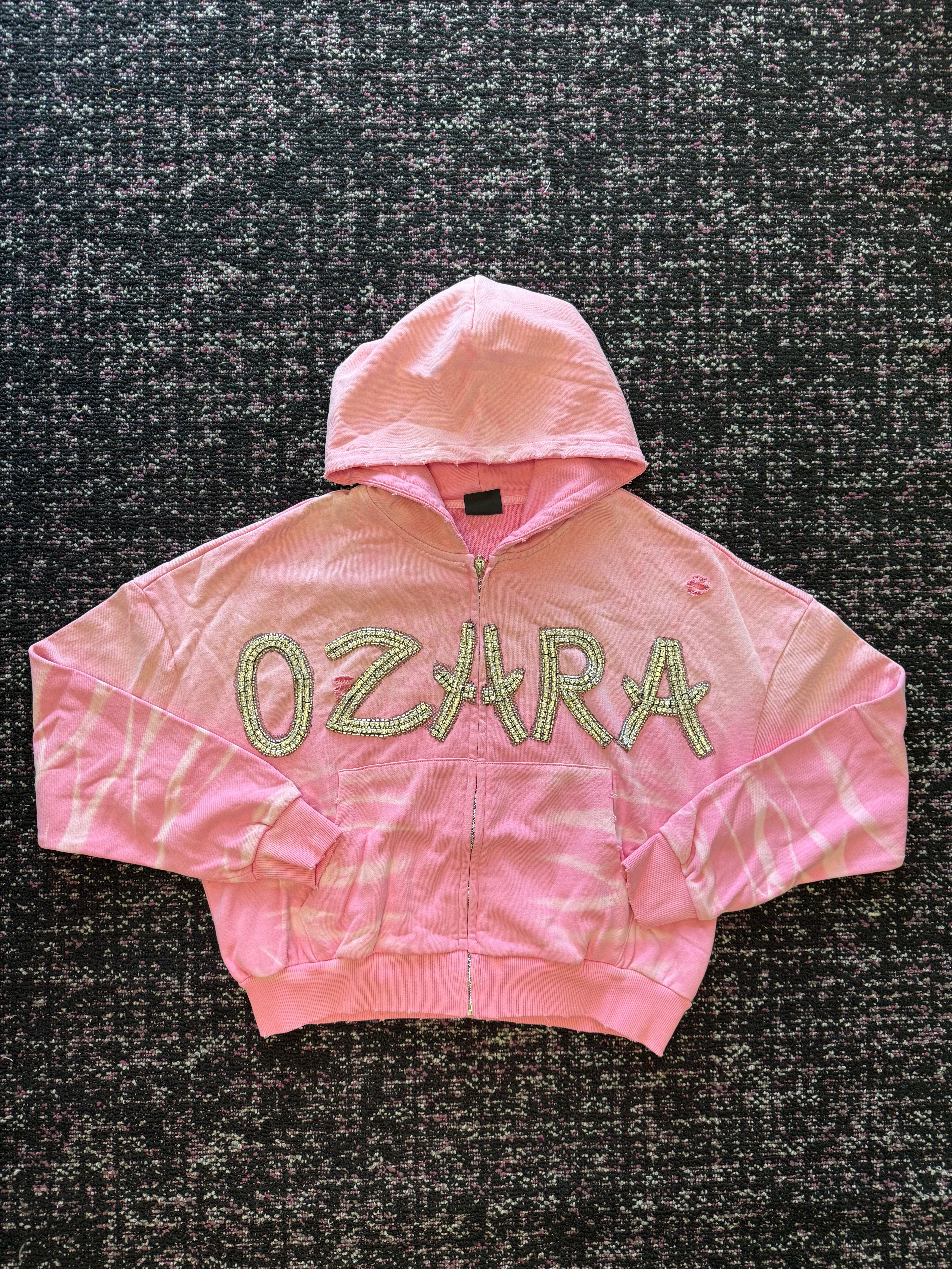 Ozara Zip Up Pink