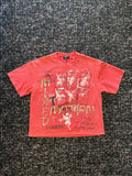 Mixed Emotion Crimson Tee