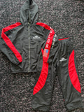Dolor Couture Black/Red Nylon Set