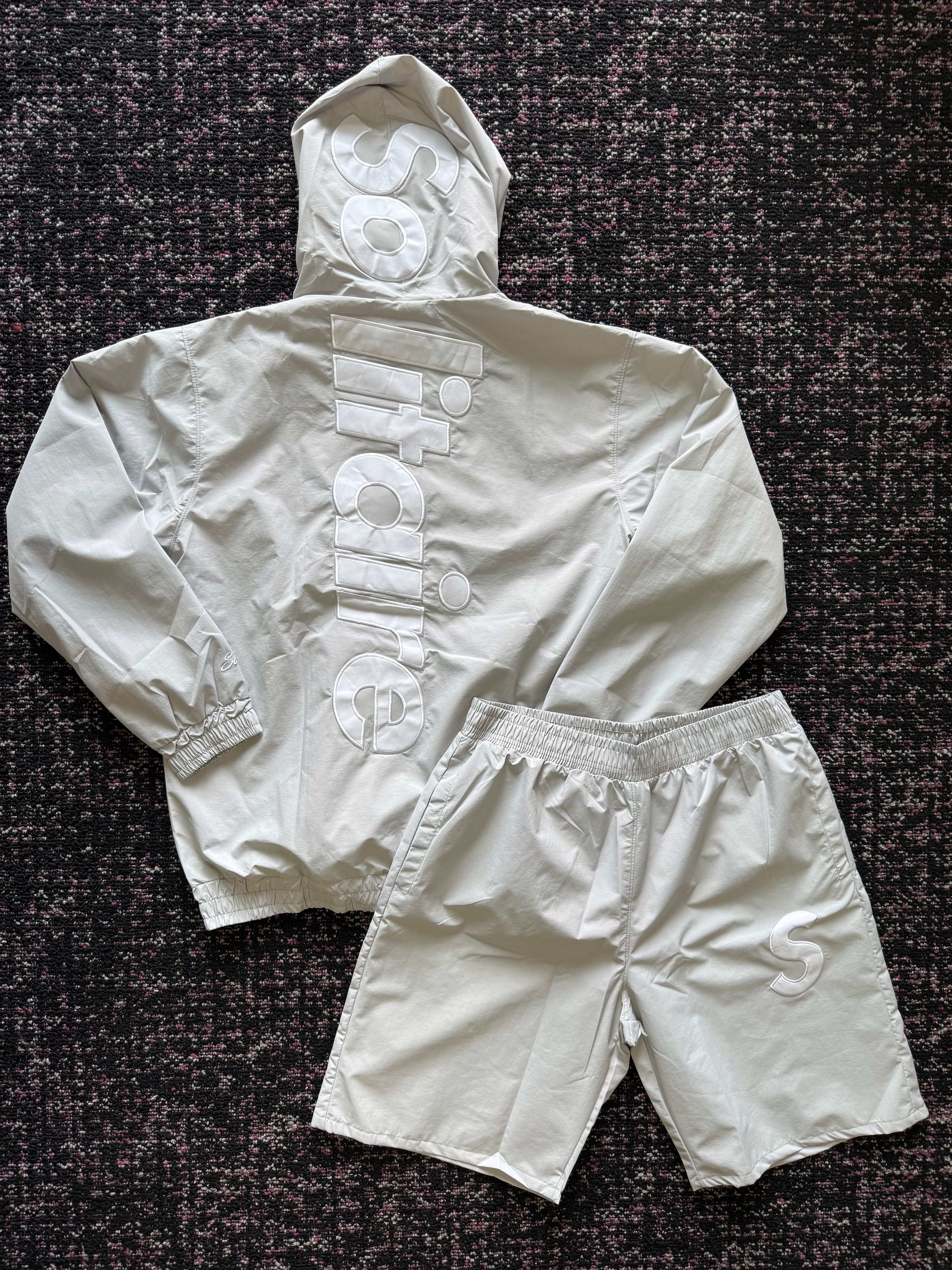 Solitaire Grey White Nylon Set