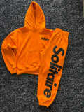 Solitaire Orange Black Set