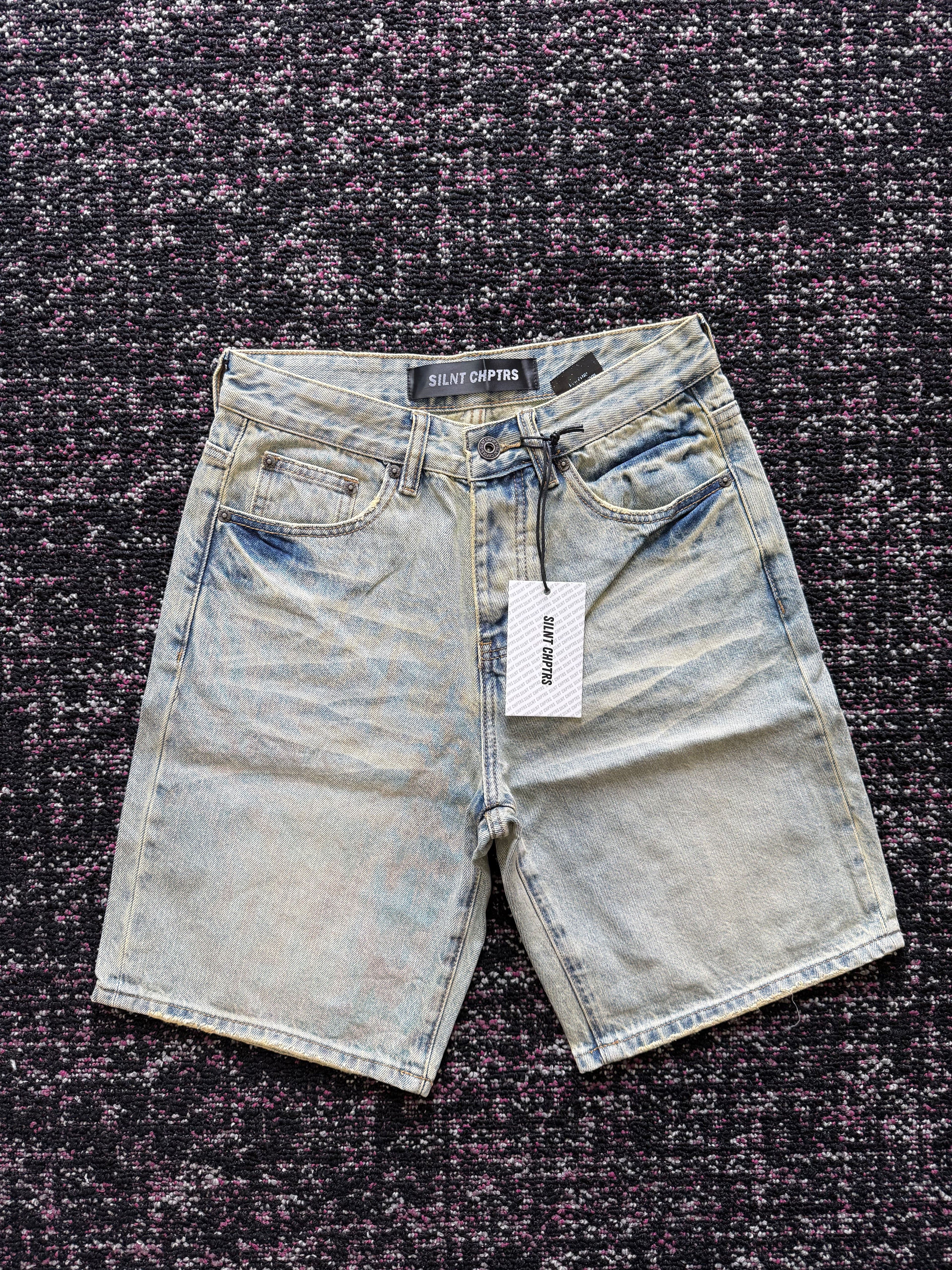 SILNT CHPTRS Vintage Washed Shorts