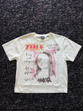 Cream Mona Lisa Amor Tee
