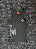 Krazy Ambition Black White Tank