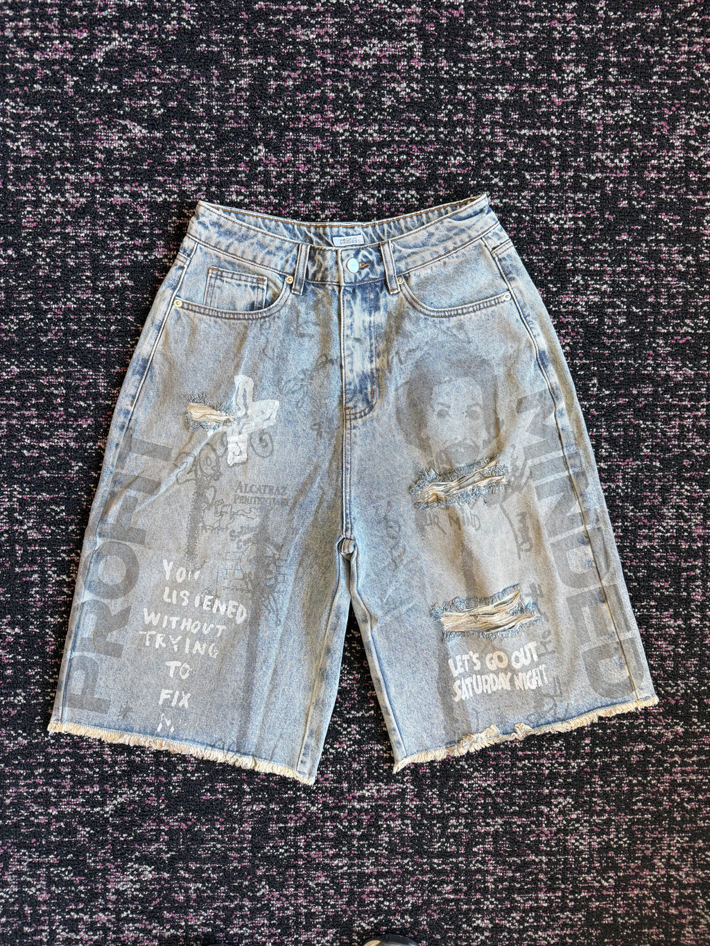 Profit Minded Doodle Bob Shorts