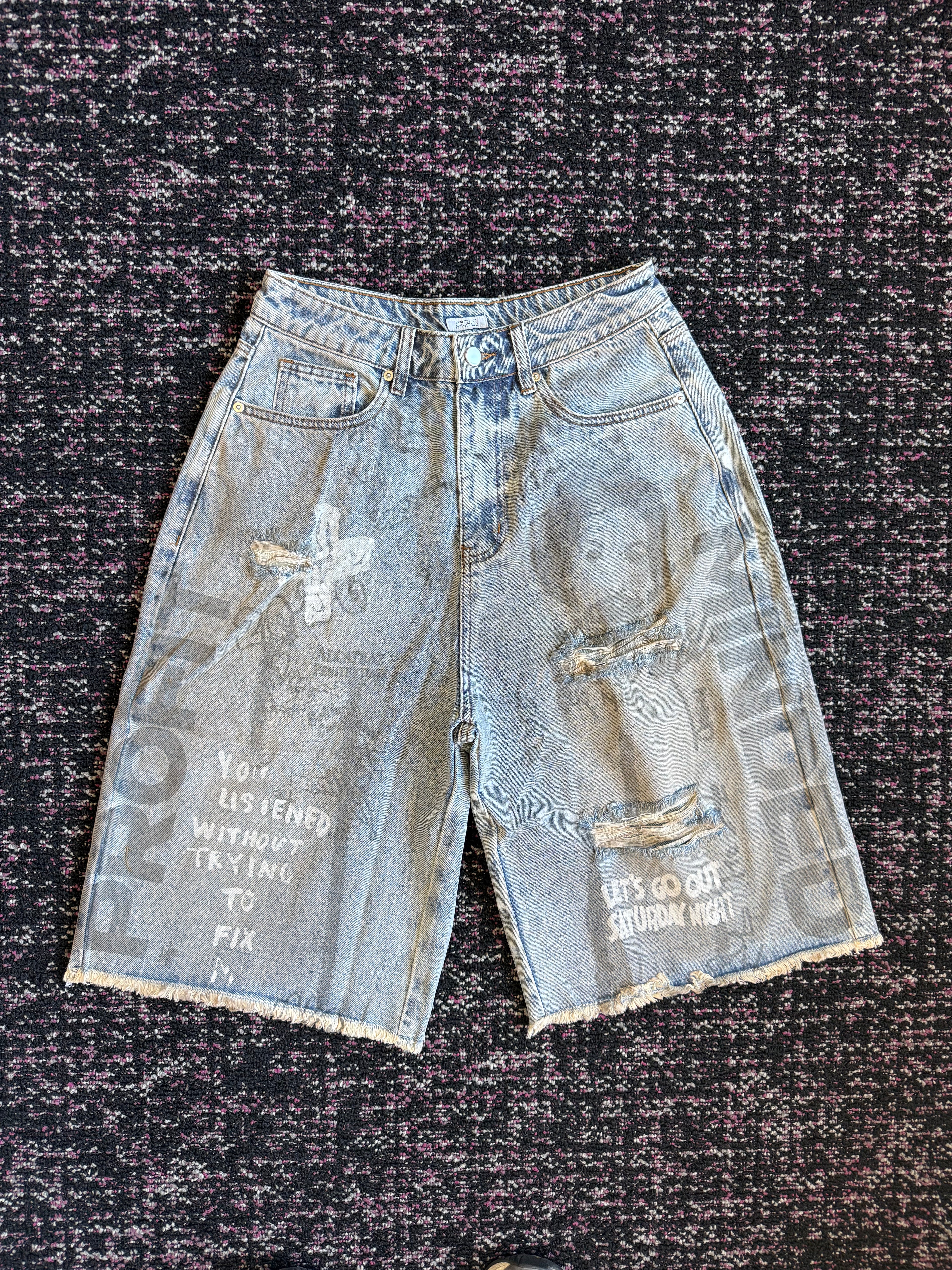 Profit Minded Doodle Bob Shorts
