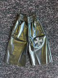 Krazy Ambition Leather Shorts