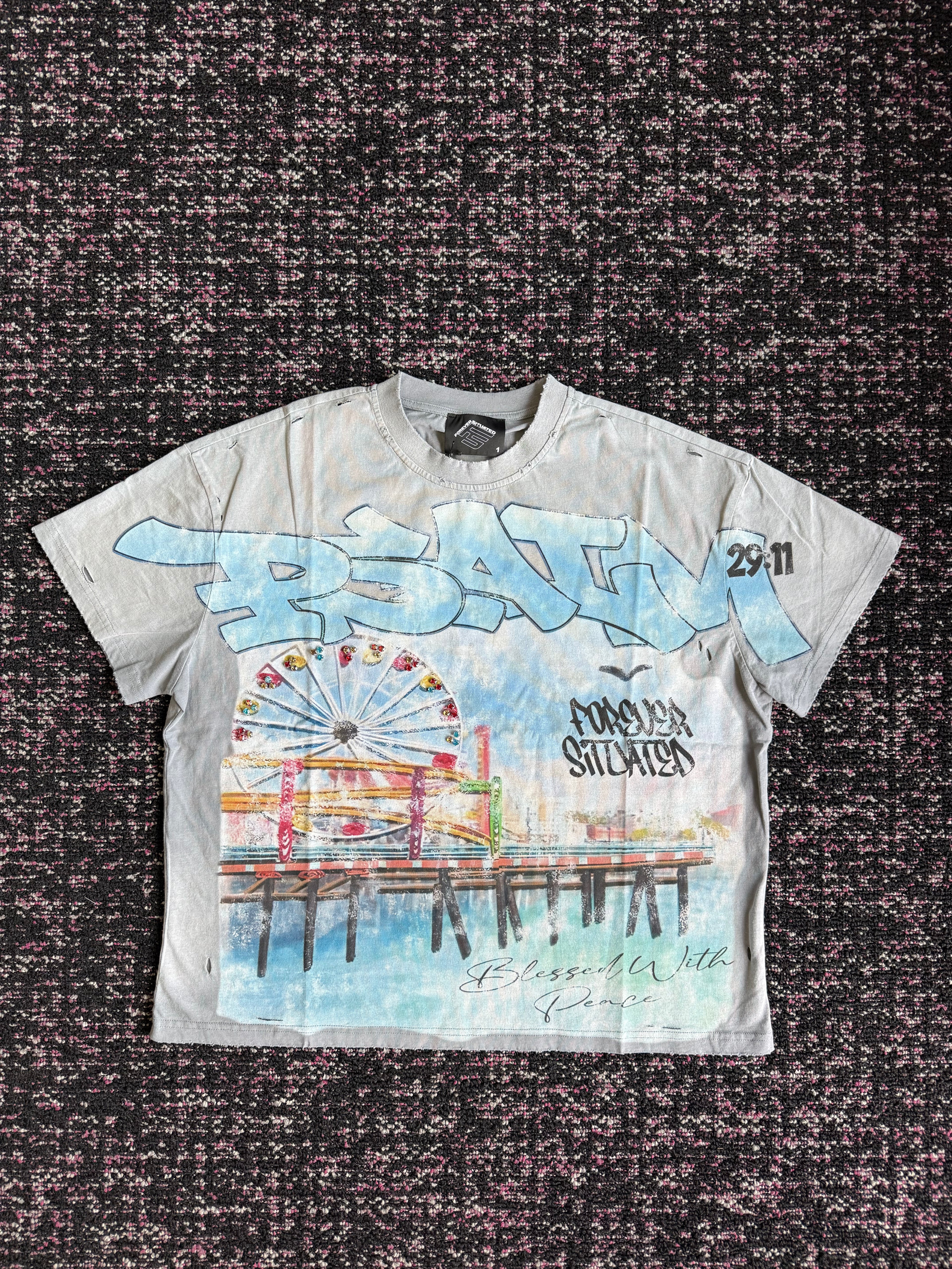 Forever Situated Blessed With Peace Tee