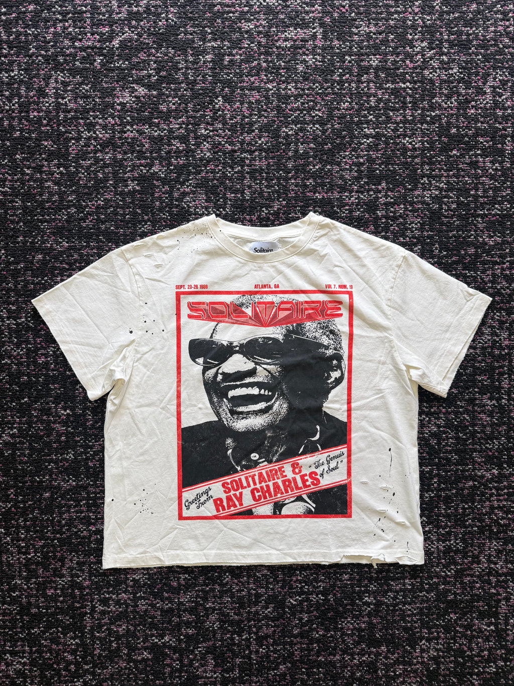 Solitaire “Ray Charles” Tee