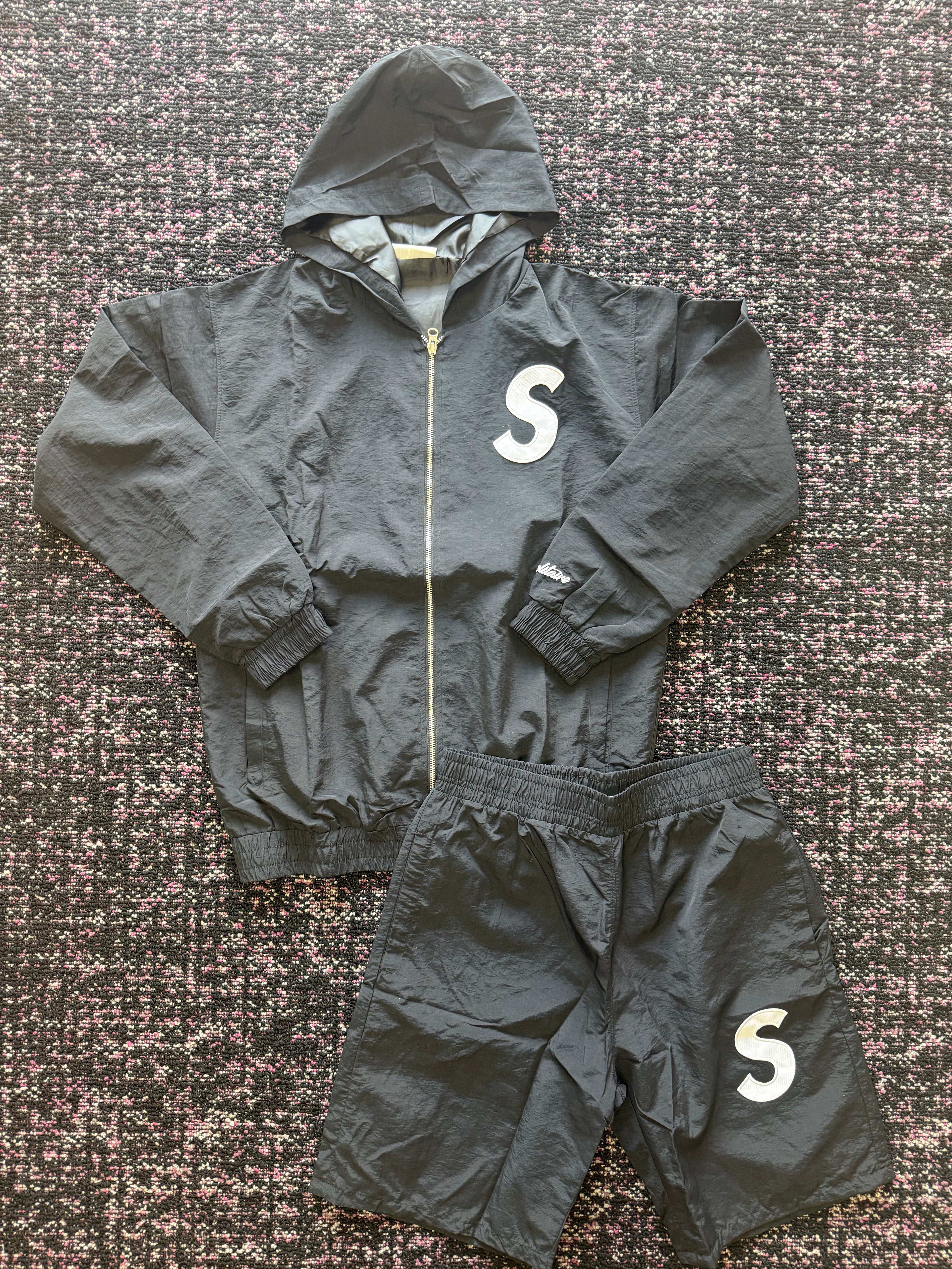 Solitaire Black White Nylon Set