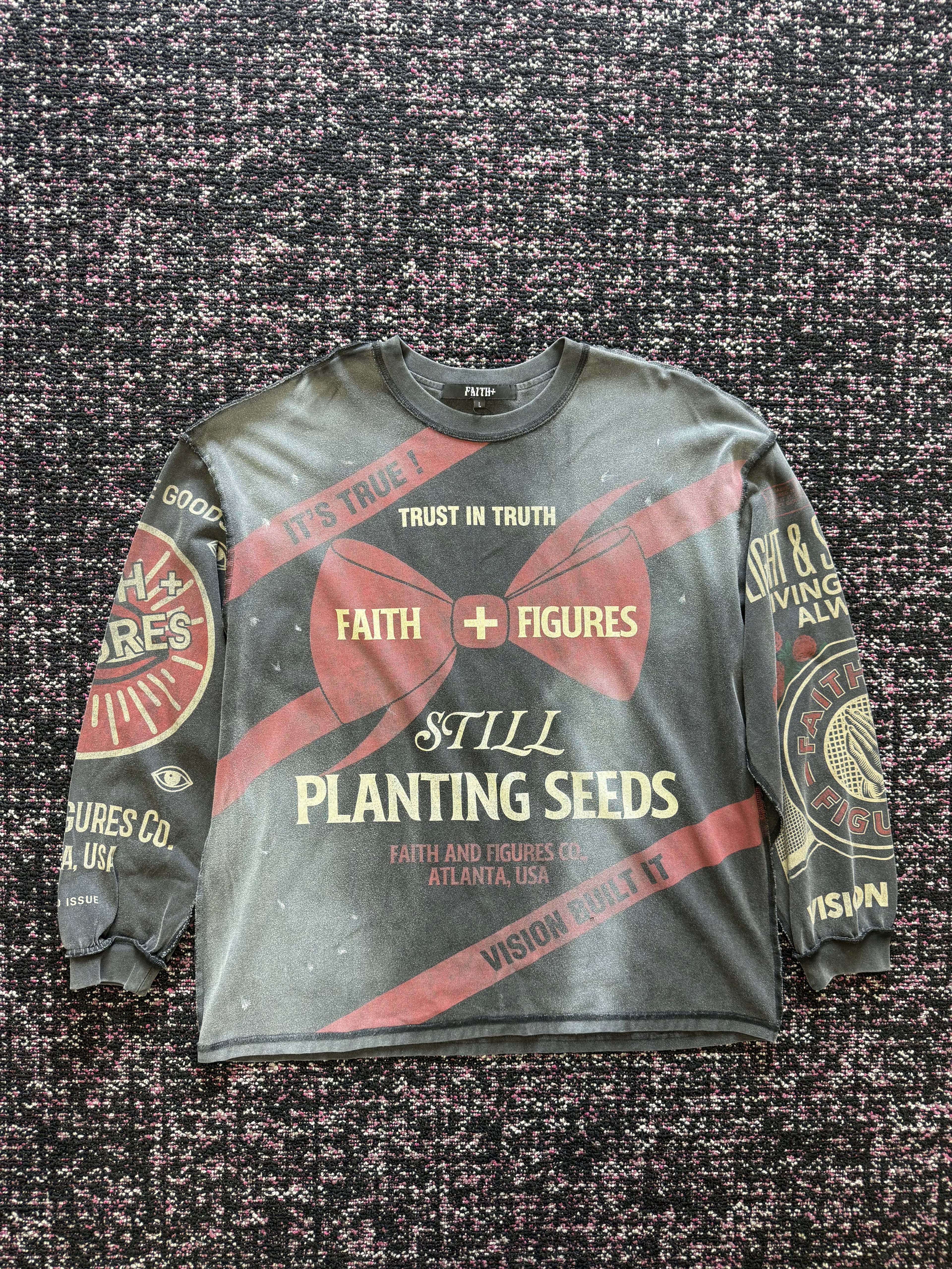 Faith & Figures Planting Seeds Longsleeve