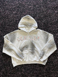 Dominion Grey Rhinestone Zip Up