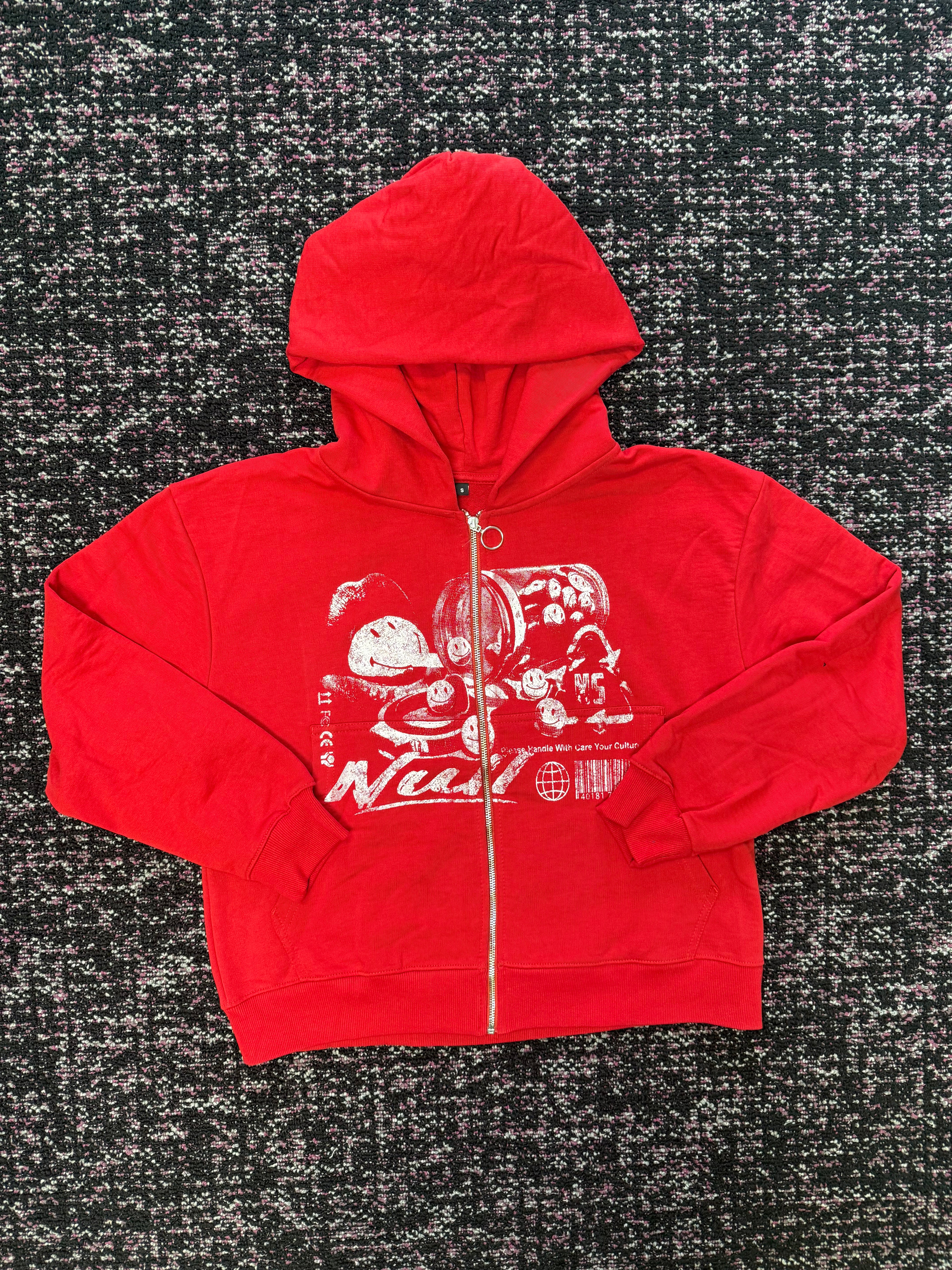Null Society Keep Your Circle Small Zip Up