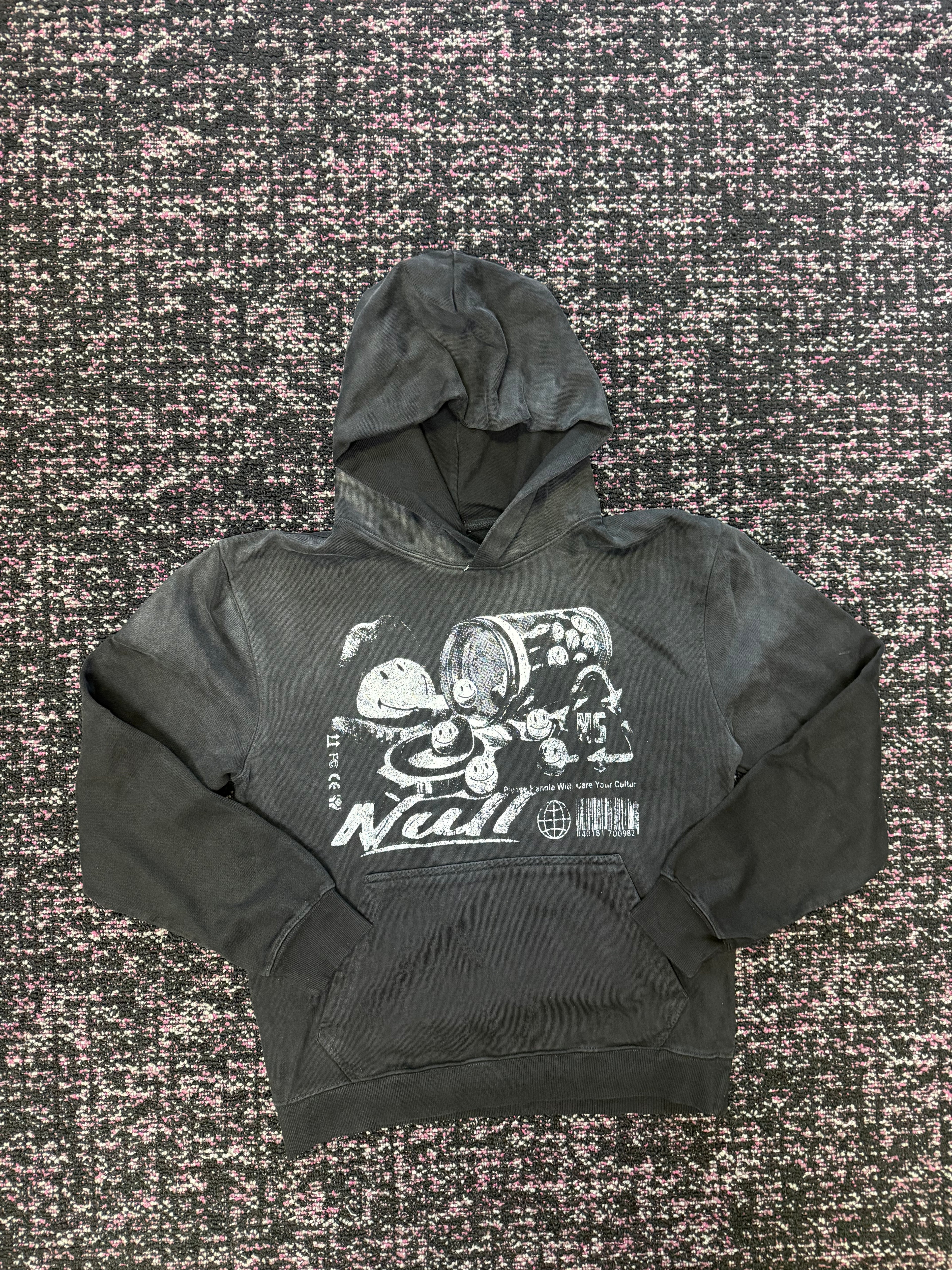 Null Society Keep Your Circle Small Black Hoodie