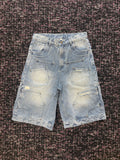 Ultimate Aim Light Blue Denim Jorts