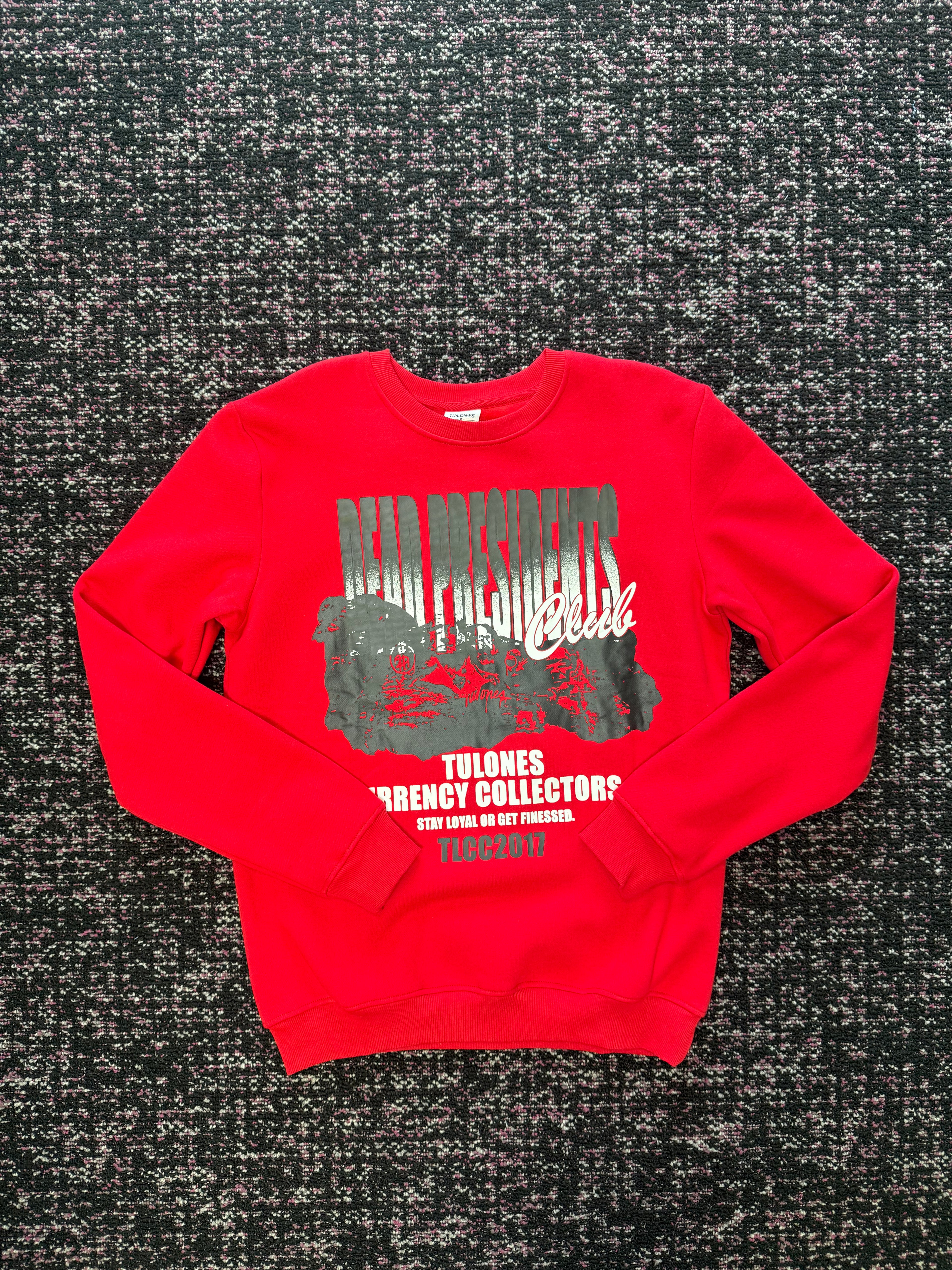 Tulones Presidents Club Red Crew Neck
